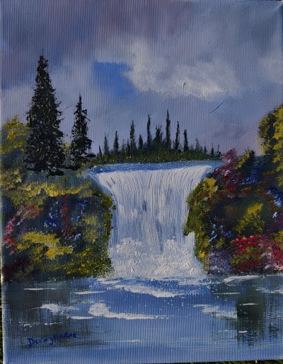 Cascade au Quebec.